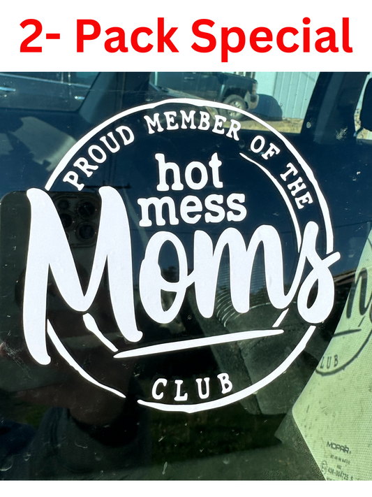 hot mess moms club 2-pack special