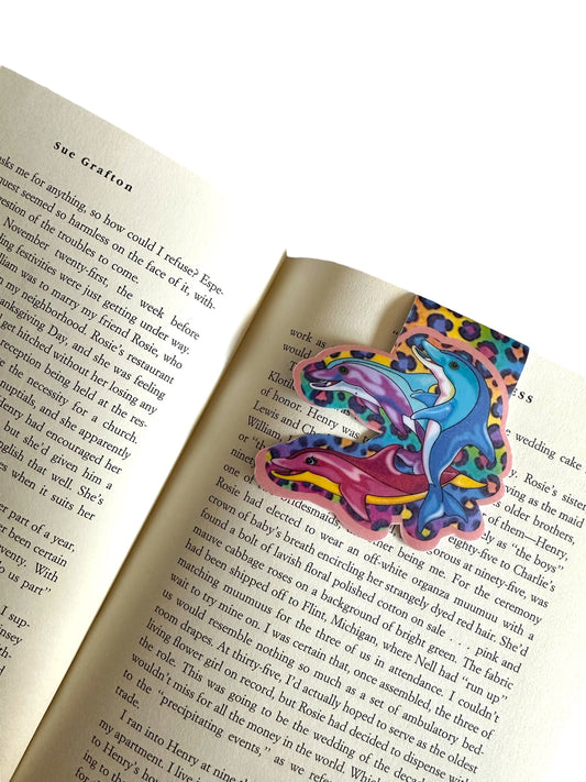 Magnetic Bookmark dolphin’s
