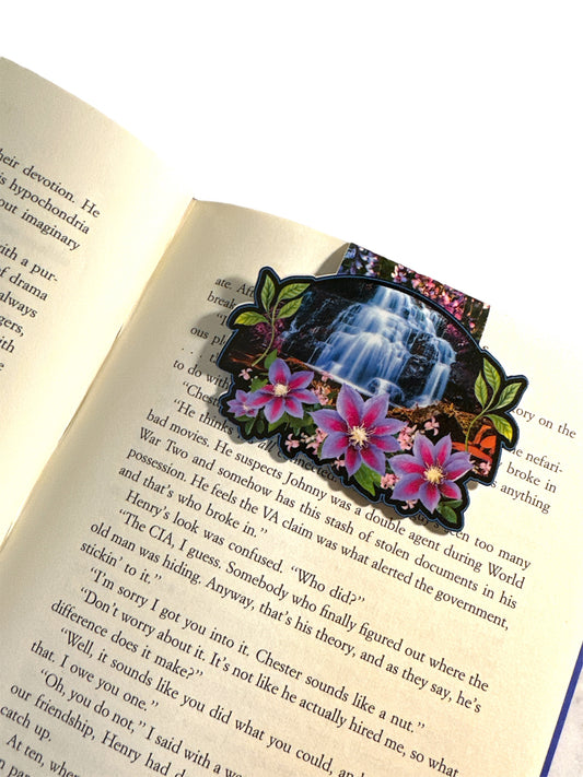 Magnetic Bookmarks waterfall