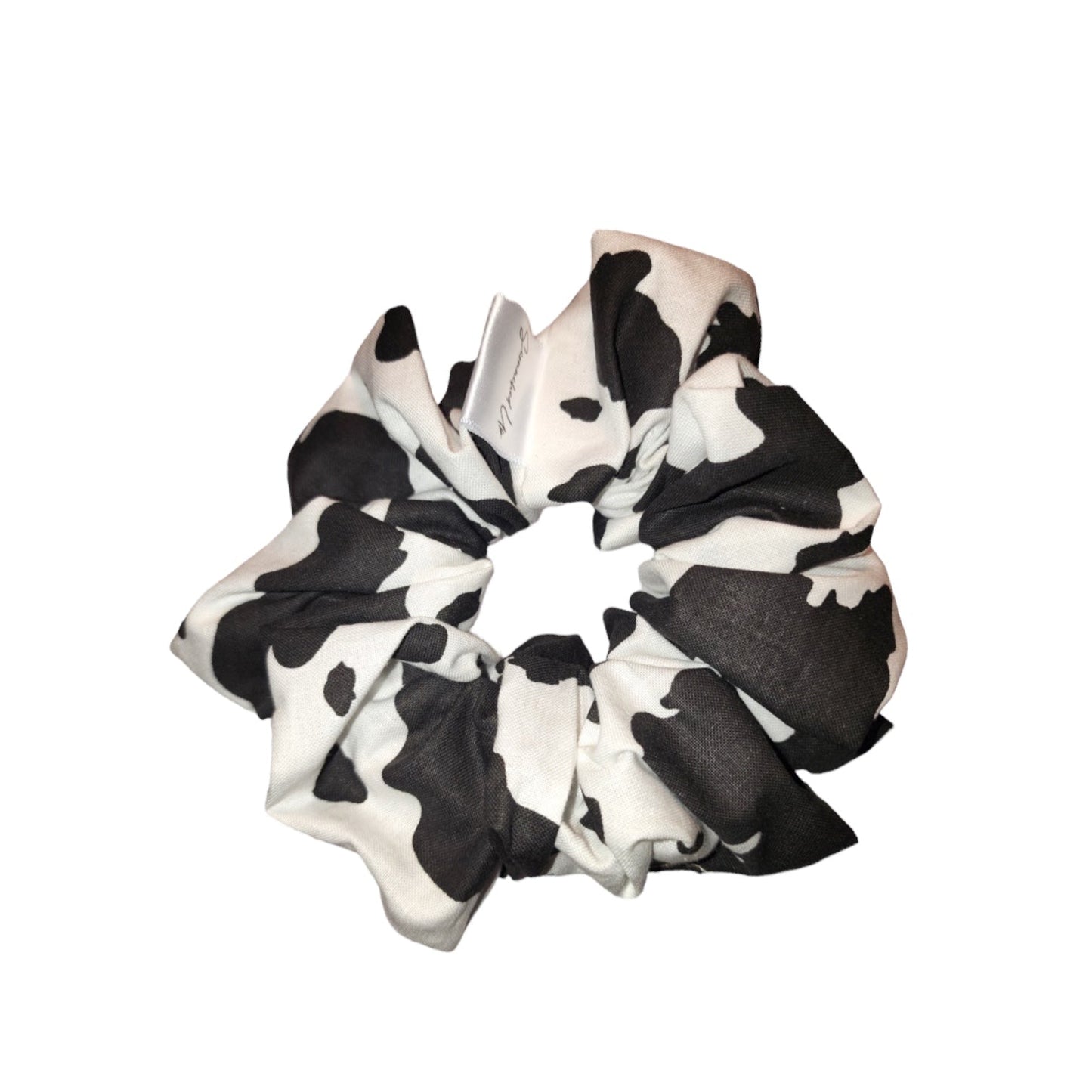 Cow print  scrunchies