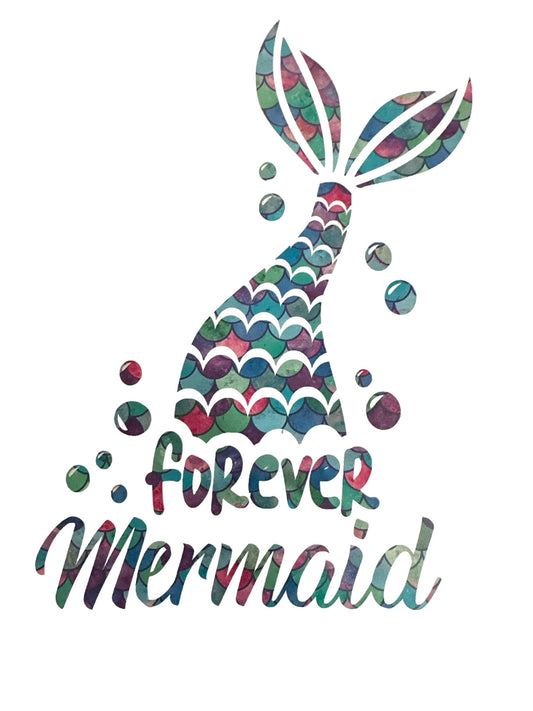 Forever mermaid Decal/stickers