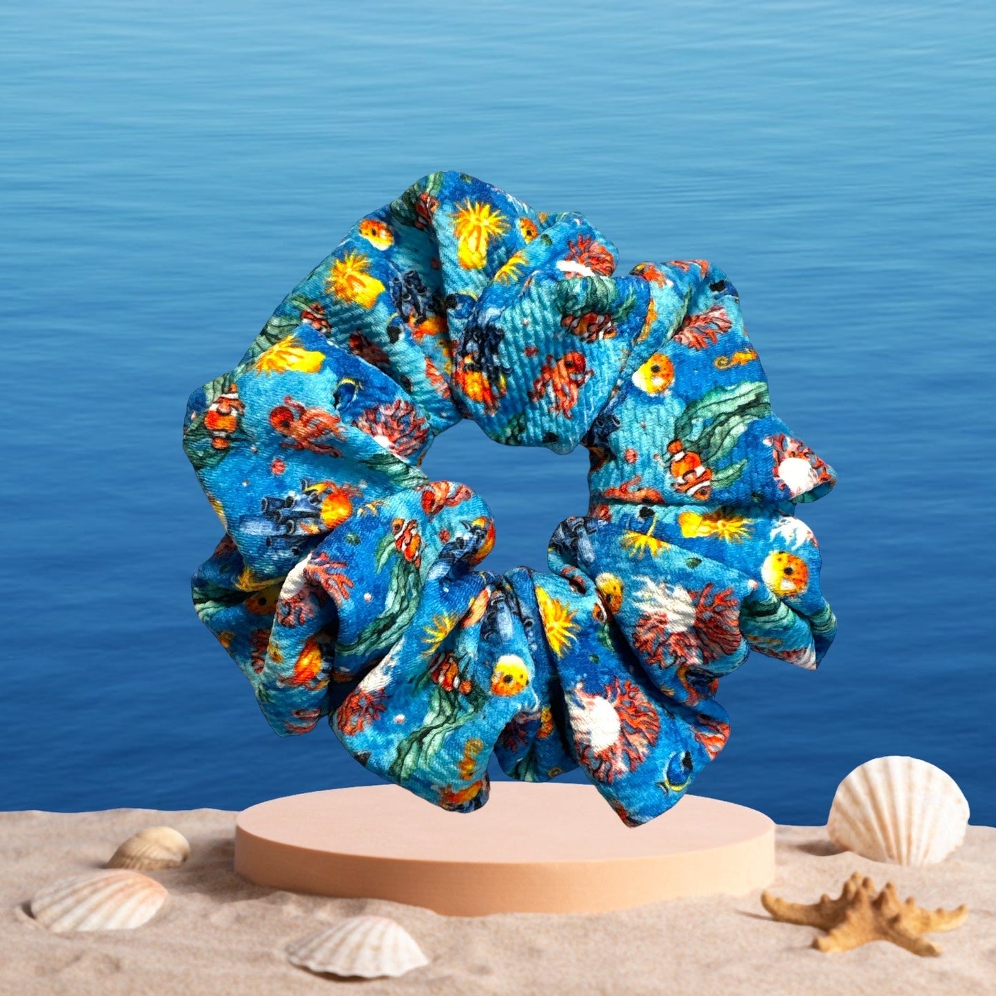 Ocean Life scrunchies
